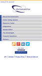 Mobile Screenshot of electionsonline.com